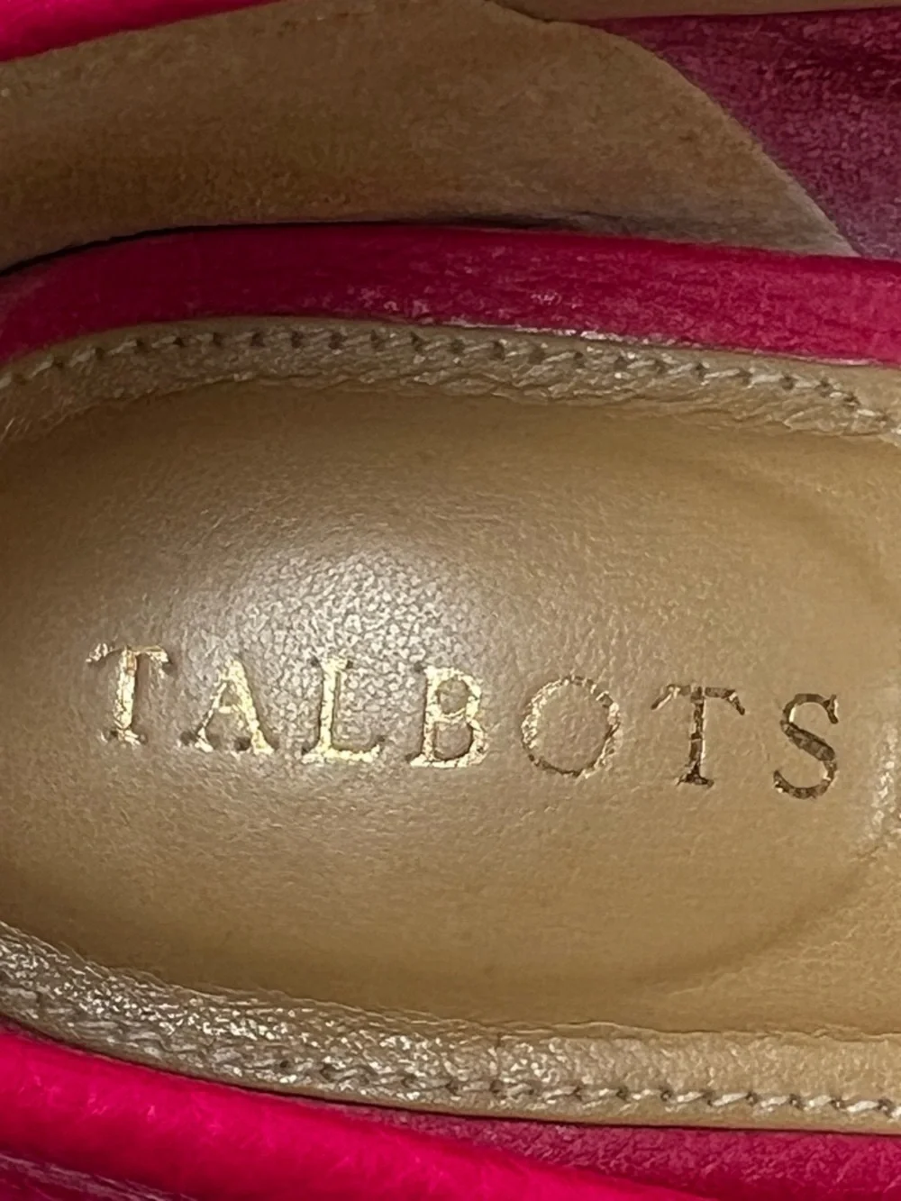 Talbots Slip-On Loafers with Stripe Accent